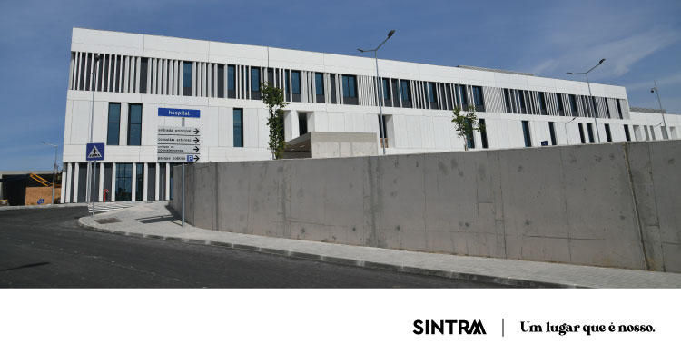 Trabalhos do Novo Hospital de Sintra em maio de 2024